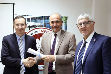 Mario Piattini receives the distinction Doctor Honoris Causa by the UNLP