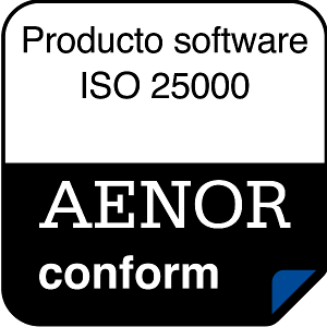 AENOR Certificado de Producto Software